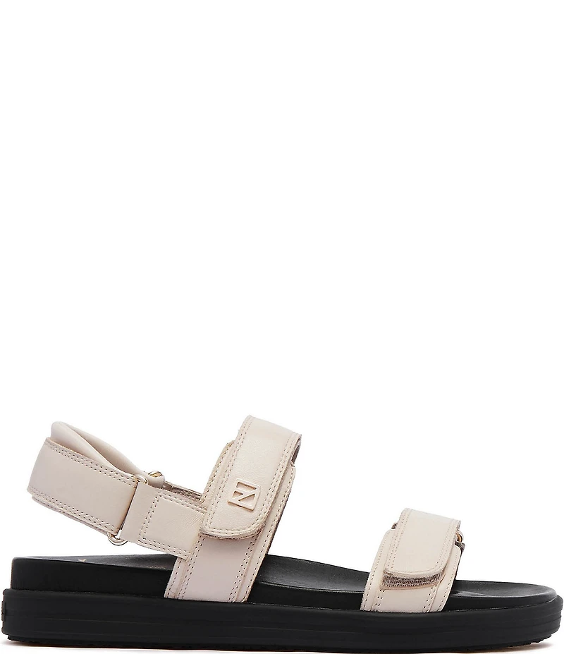 FRANKIE4 Rome Leather Slingback Footbed Sandals
