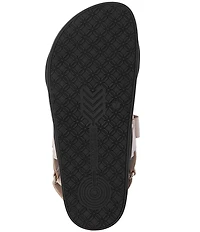 FRANKIE4 Rome Leather Slingback Footbed Sandals