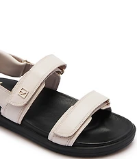FRANKIE4 Rome Leather Slingback Footbed Sandals