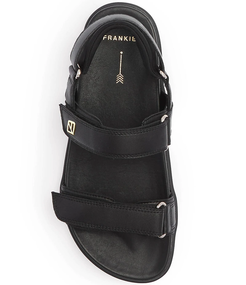 FRANKIE4 Rome Leather Slingback Footbed Sandals