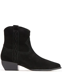 FRANKIE4 Shadow Western Suede Booties