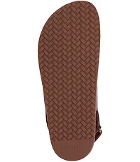 FRANKIE4 Thompson II Banded Hook-and-Loop Footbed Leather Sandals