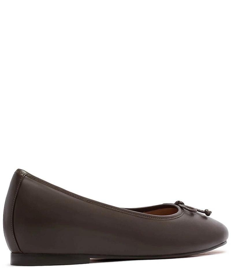 FRANKIE4 Trinity Leather Ballet Bow Flats