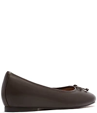 FRANKIE4 Trinity Leather Ballet Bow Flats