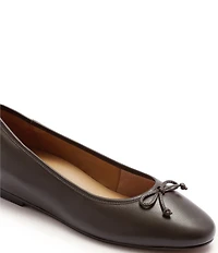 FRANKIE4 Trinity Leather Ballet Bow Flats
