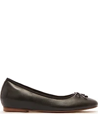 FRANKIE4 Trinity Leather Bow Ballet Flats