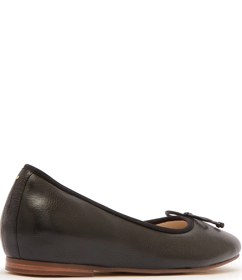 FRANKIE4 Trinity Leather Bow Ballet Flats