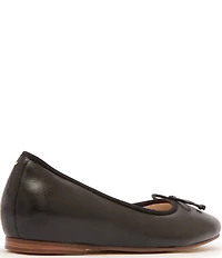 FRANKIE4 Trinity Leather Bow Ballet Flats