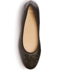 FRANKIE4 Trinity Leather Bow Ballet Flats