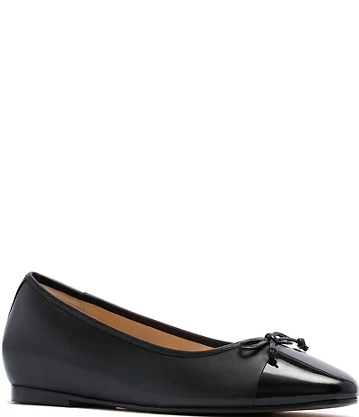 FRANKIE4 Trinity Leather Ballet Bow Flats