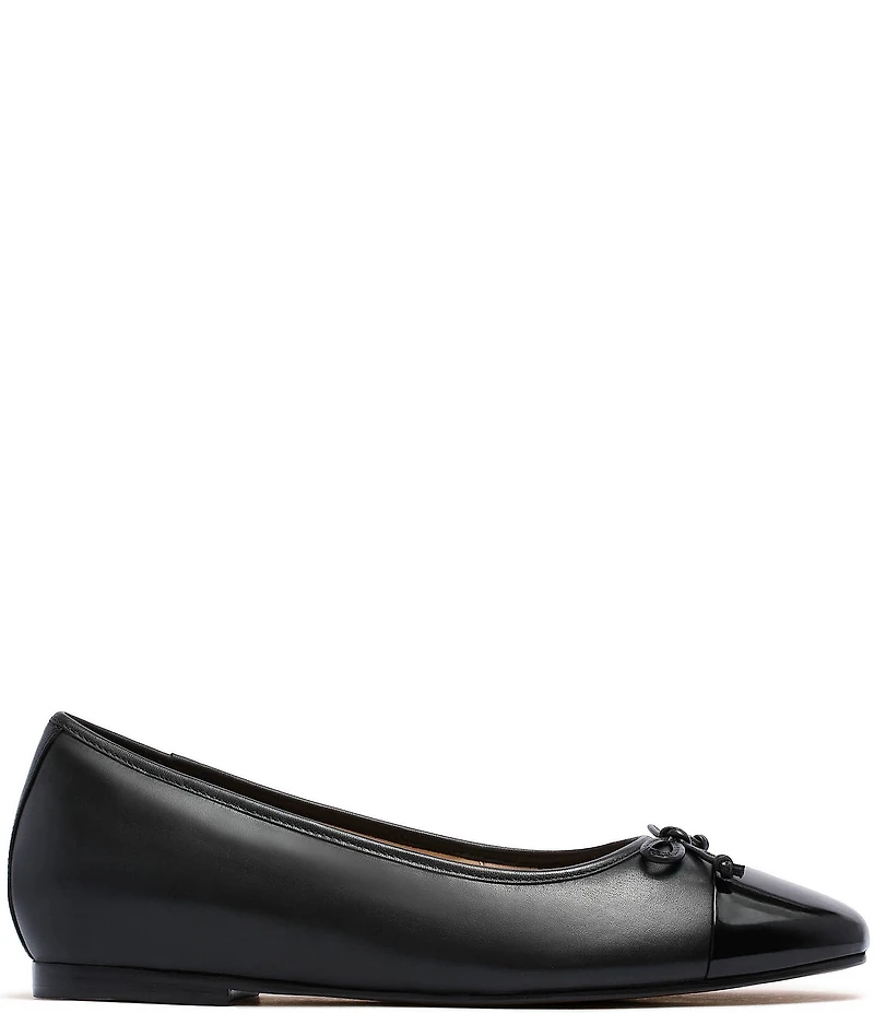 FRANKIE4 Trinity Leather Ballet Bow Flats