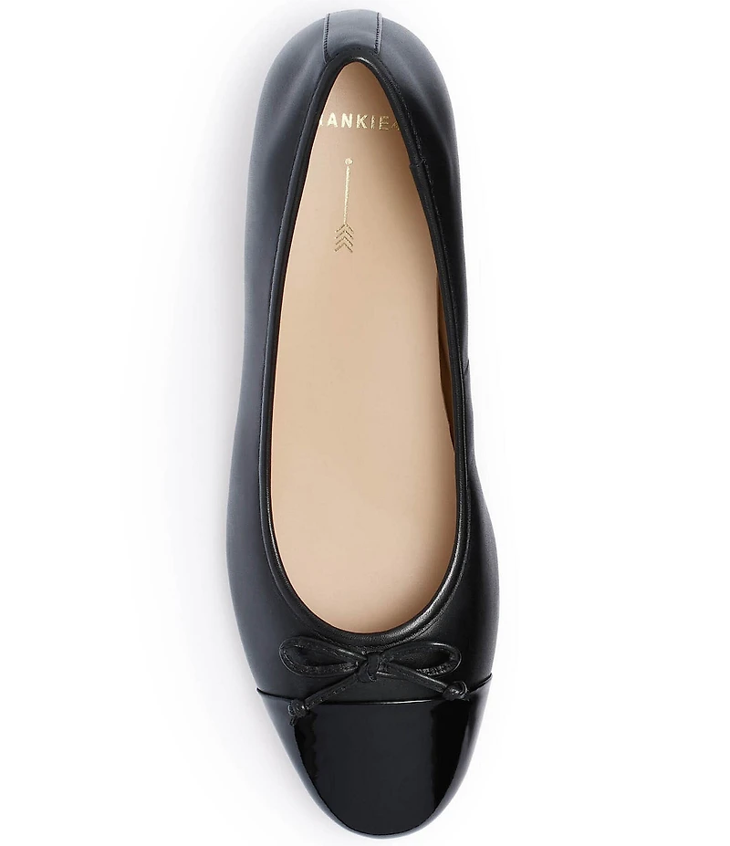 FRANKIE4 Trinity Leather Ballet Bow Flats