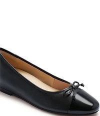 FRANKIE4 Trinity Leather Ballet Bow Flats