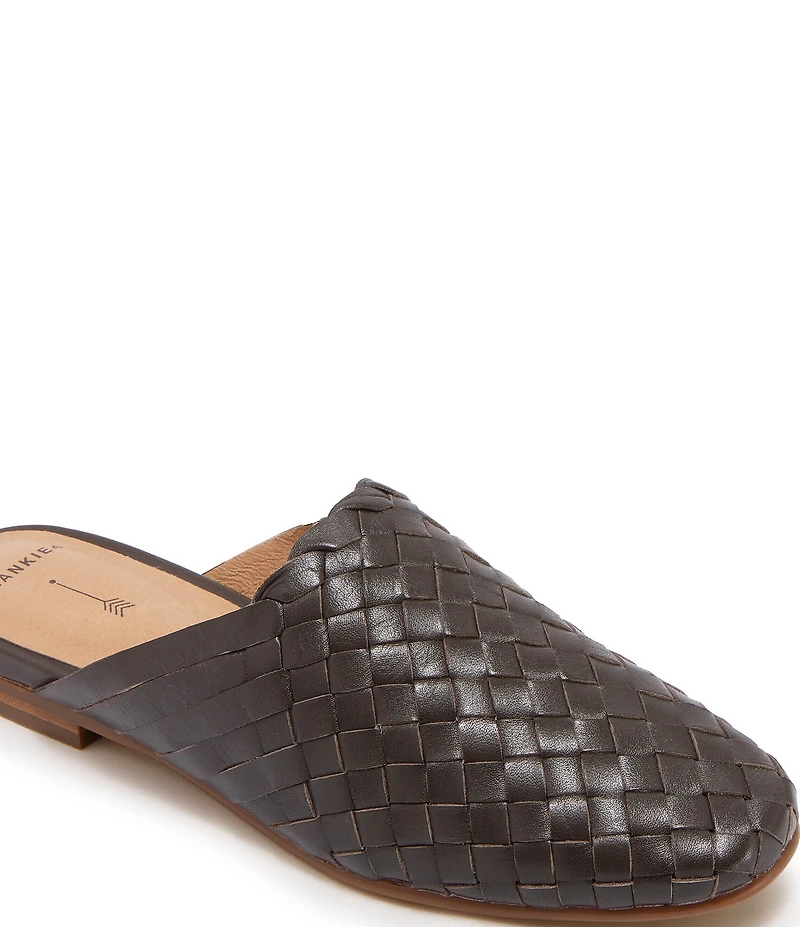 FRANKIE4 Wallace Woven Leather Mules