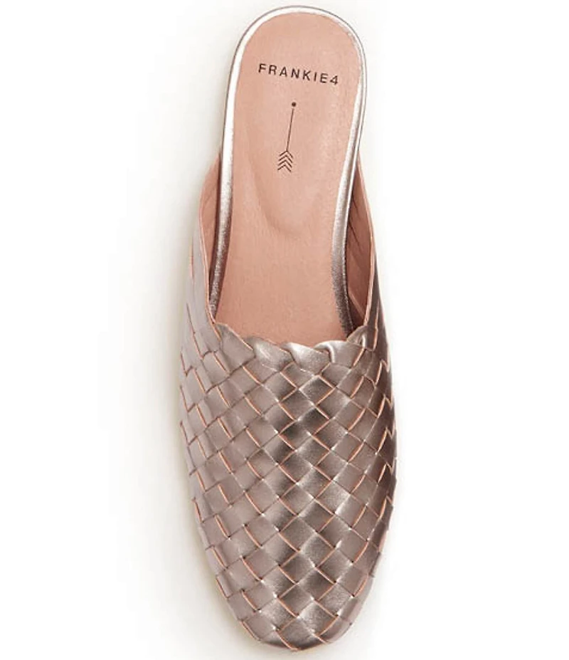 FRANKIE4 Wallace Woven Leather Mules