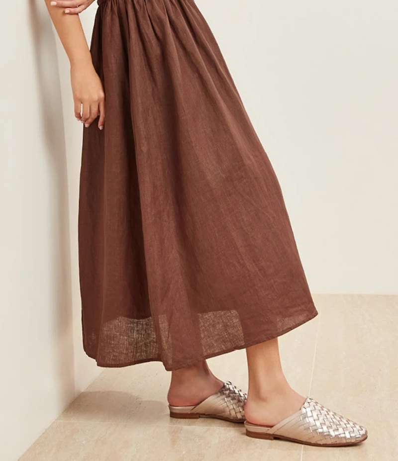 FRANKIE4 Wallace Woven Leather Mules