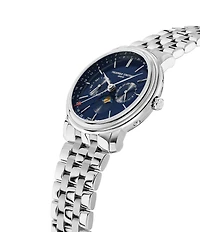 Frederique Constant Men's Classic Business Timer Quartz Chronograph Stainless Steel Bracelet Watch