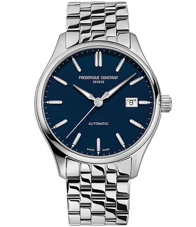 Frederique Constant Men's Classics Index Automatic Stainless Steel Bracelet Watch
