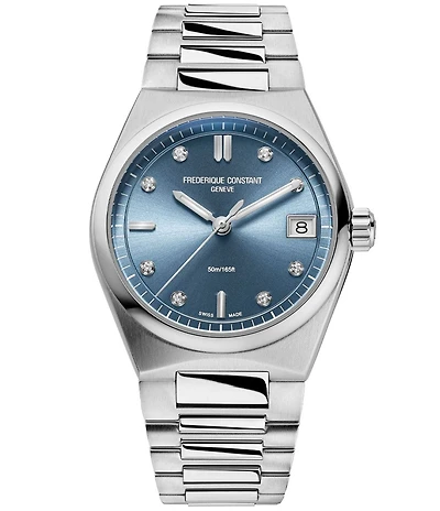 Frederique Constant Women's Highlife Quartz Analog Stainless Steel Bracelet Watch