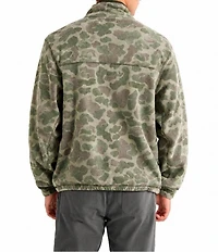 Free Fly Ashridge Fleece Camouflage Half Zip Pullover