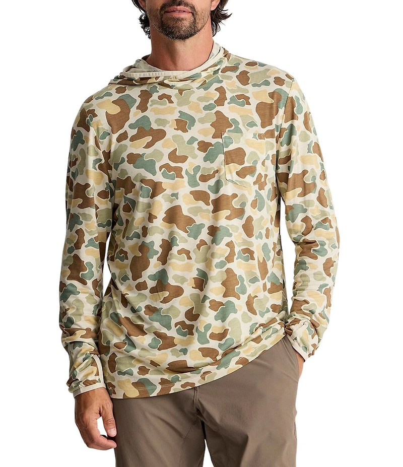 Free Fly Bamboo New Camo Lightweight Hoodie