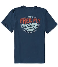 Free Fly Blu Edge Short Sleeve T-Shirt
