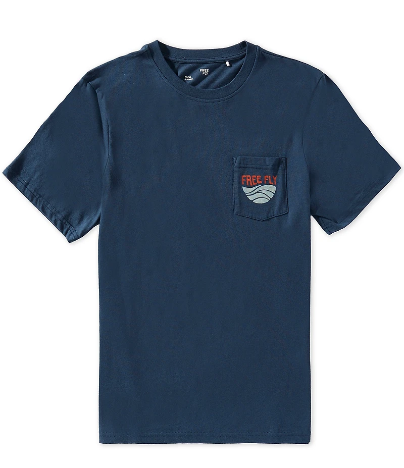 Free Fly Blu Edge Short Sleeve T-Shirt