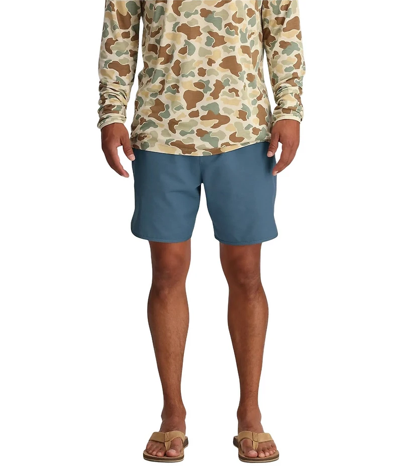 Free Fly Reverb Lined 7#double; Inseam Shorts