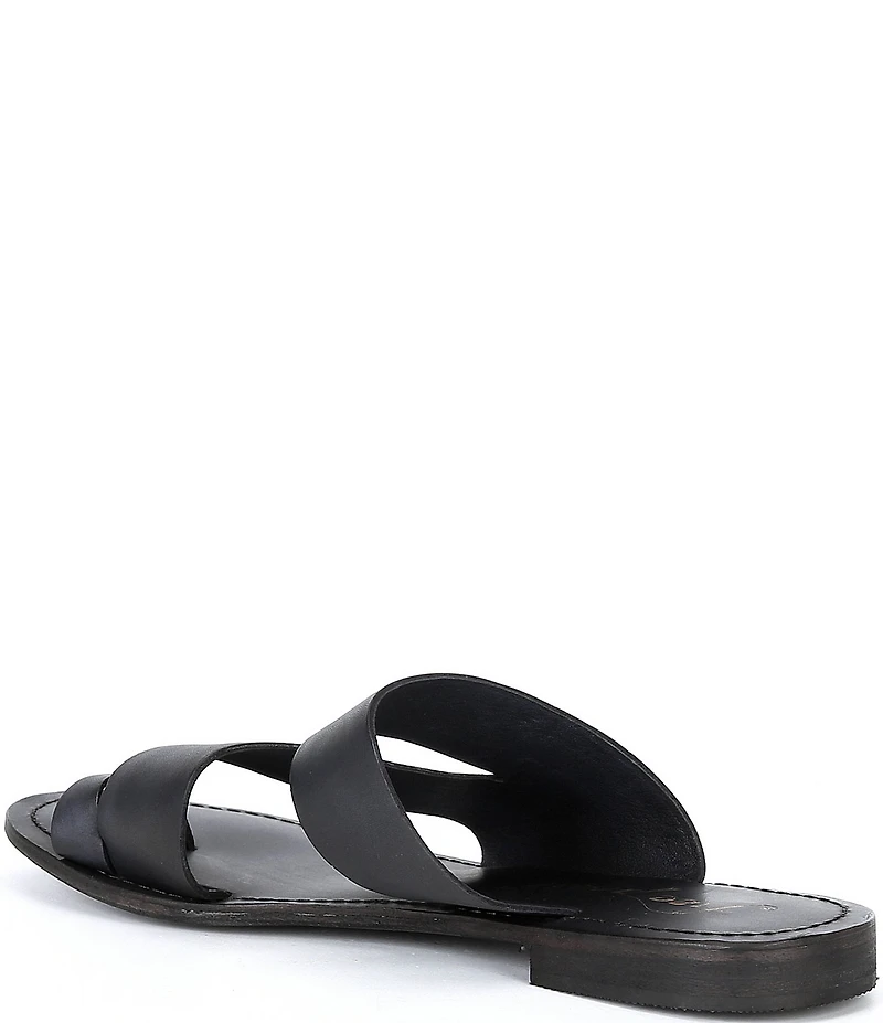 Free People Abilene Leather Toe Loop Sandals