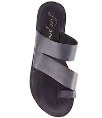 Free People Abilene Leather Toe Loop Sandals