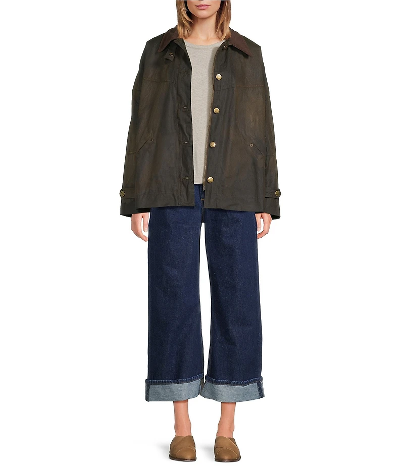 Free People Alia Mid Rise Wide Leg Denim Jeans