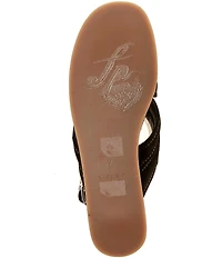 Free People Beach Party Suede Slingback Platform Sandals