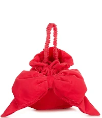 Free People Belle Velvet Bow Bag