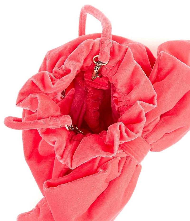 Free People Belle Velvet Bow Bag