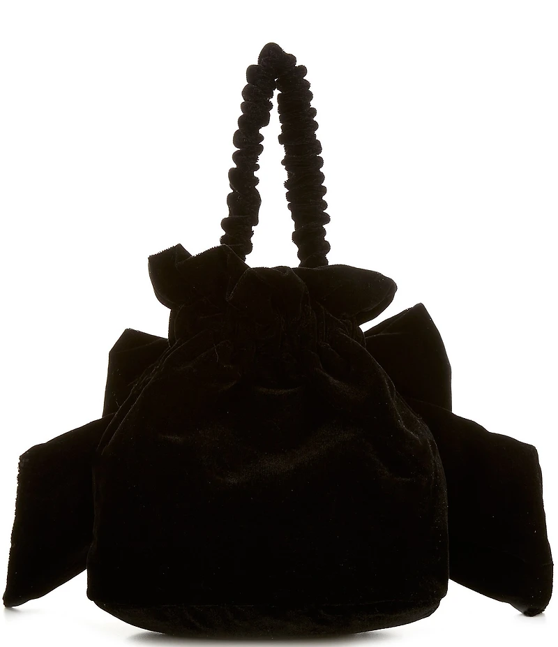 Free People Belle Velvet Bow Bag