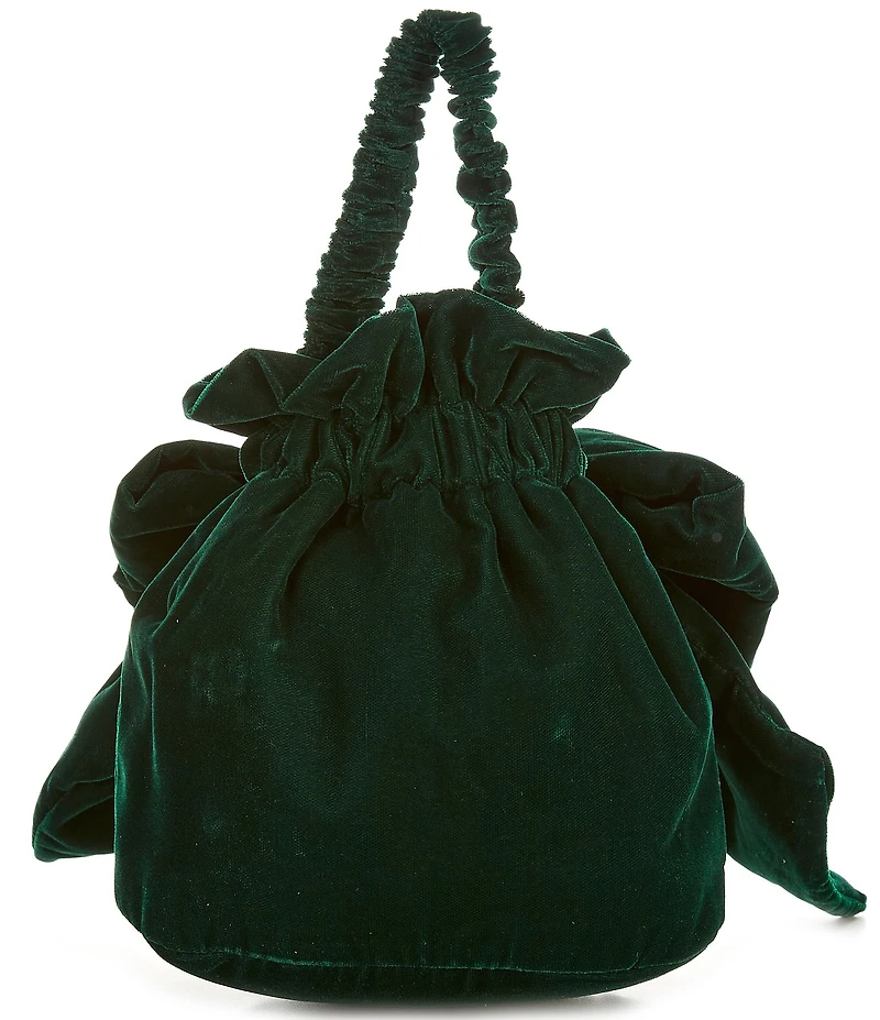 Free People Belle Velvet Bow Bag