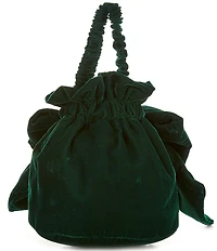 Free People Belle Velvet Bow Bag