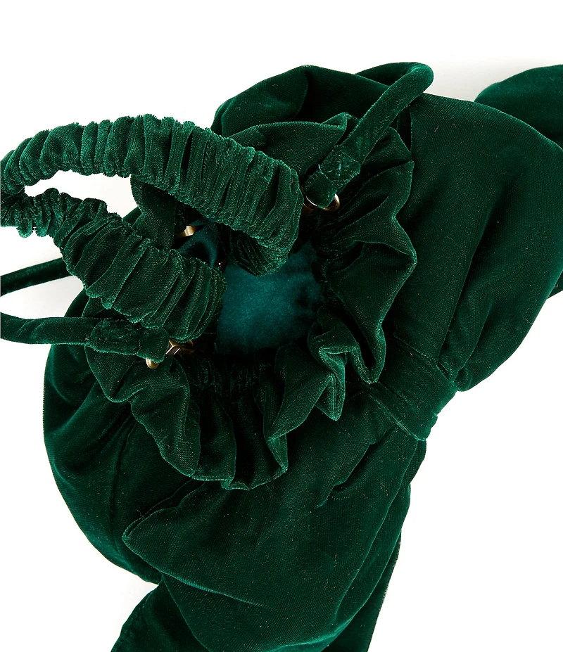 Free People Belle Velvet Bow Bag