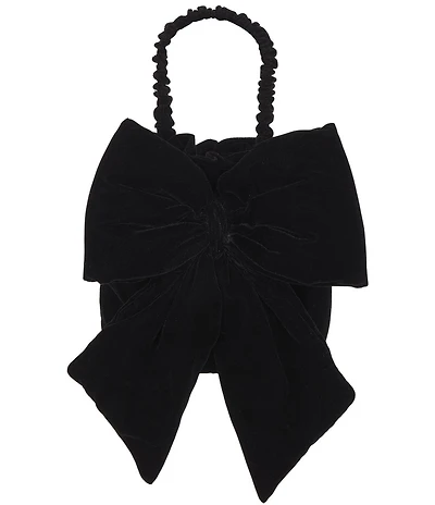 Free People Belle Velvet Bow Novelty Bag
