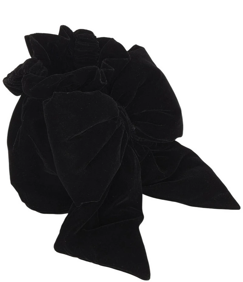 Free People Belle Velvet Bow Novelty Bag