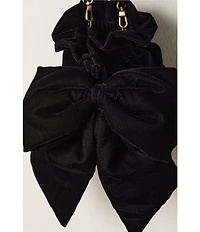 Free People Belle Velvet Bow Bag