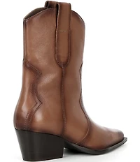 Free People Cat Nap Leather Cowboy Boots