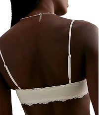 Free People Charlie Sleeveless V-Neck Jersey Knit Bralette