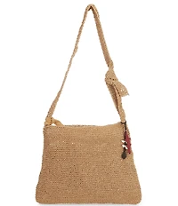 Free People Coastal Crush Straw Tote Bag