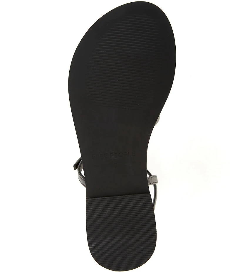 Free People Corsica Leather Strappy Sandals