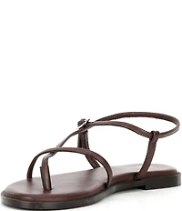 Free People Corsica Leather Strappy Sandals