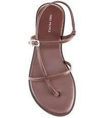 Free People Corsica Leather Strappy Sandals