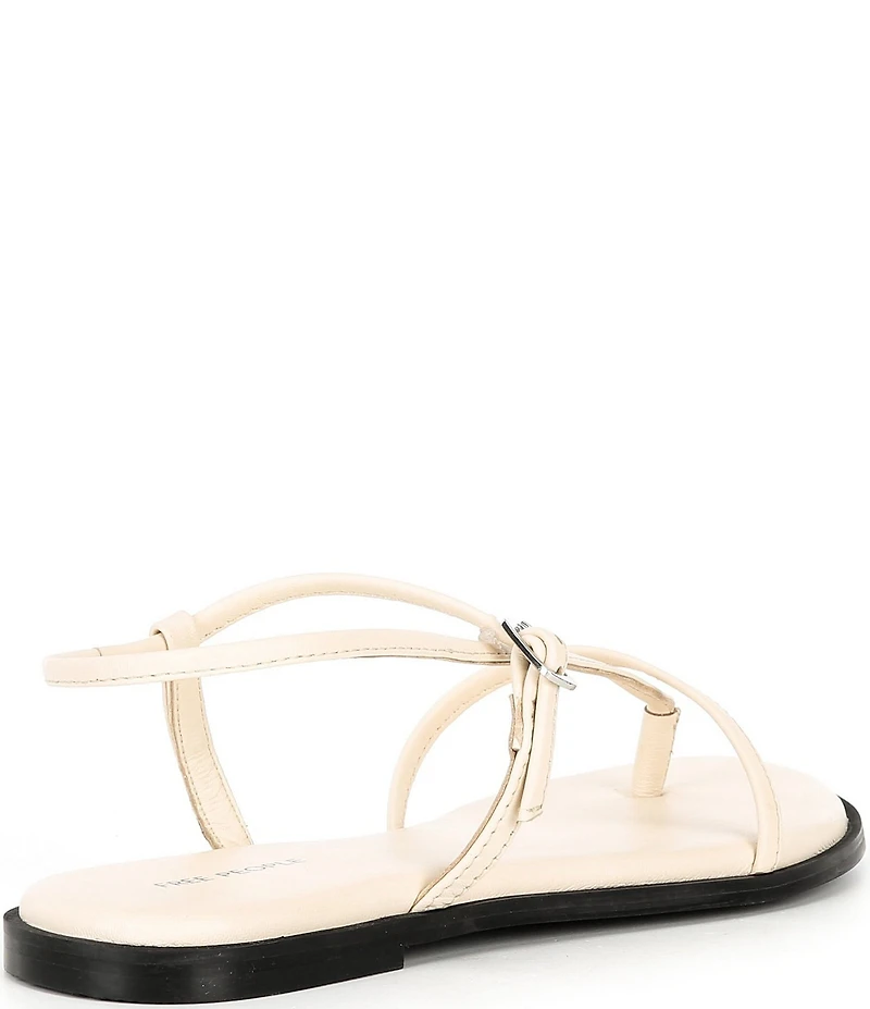Free People Corsica Leather Strappy Sandals