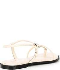 Free People Corsica Leather Strappy Sandals