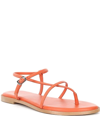 Free People Corsica Leather Strappy Sandals